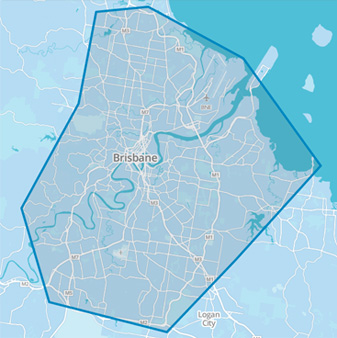 Where we service in Brisbane